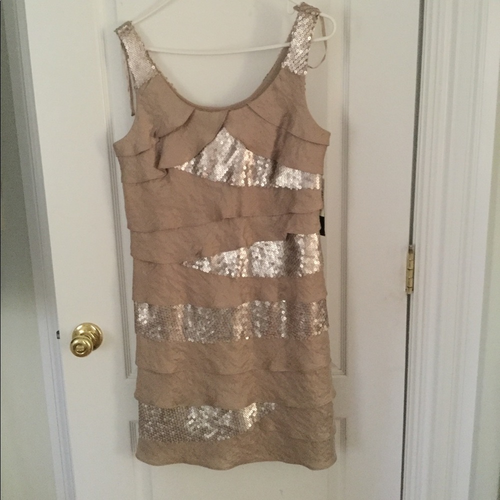 Sequin layered S.L fashion dress brand new